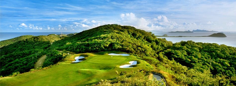 Trump International Golf Course Canouan Island Resort.